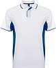 Polos Tecnicos Montmelo Roly - Color Blanco/Royal